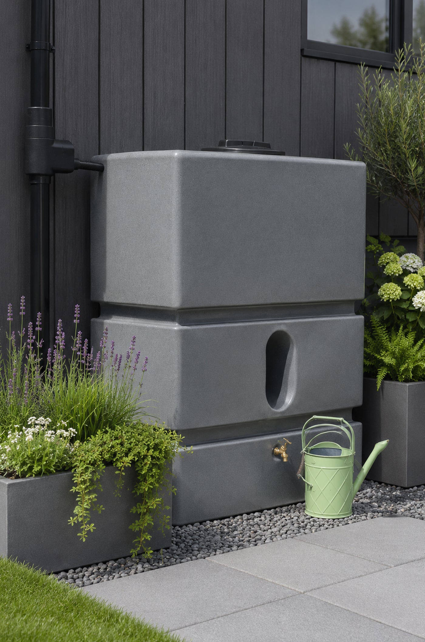 1200 Litre Water Butt in Millstone